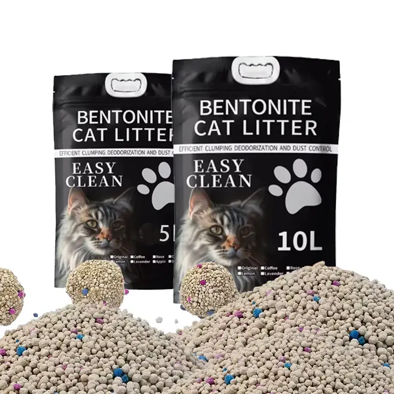 Easy Clean Unscented Odor Control Clumping Cat Litter| Rwanda
